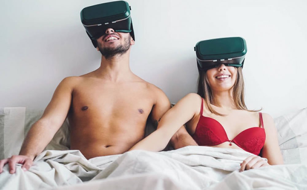 Juego de realidad virtual pornflix y chill