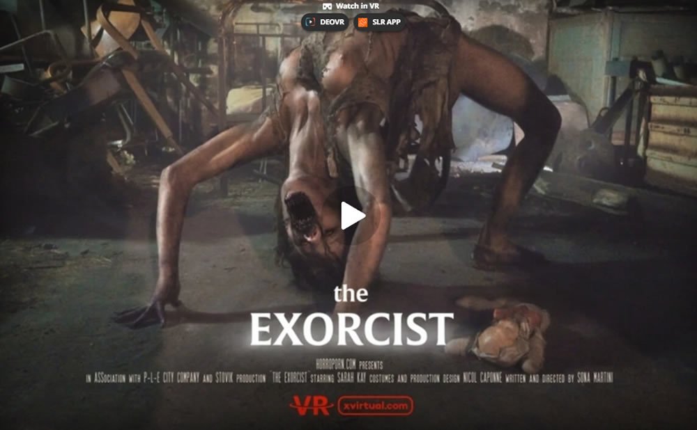 Xvirtual film PORNO VR horreur the exorcist