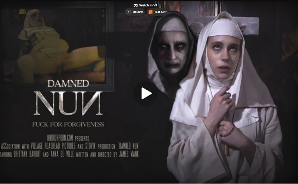 Xvirtual film PORNO VR horreur the nun