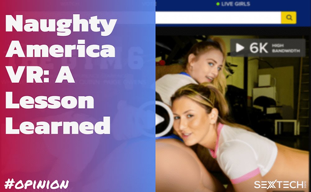 La primera incursion de NAUGHTY AMERICA en el porno interactivo en realidad virtual muestra el poder de la escucha