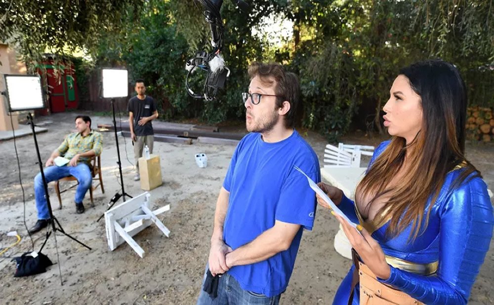 Director justin dittrich camara de realidad virtual actriz missy martinez woodland hills