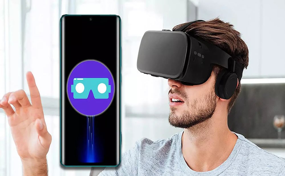 Uso de la realidad virtual con el telefono