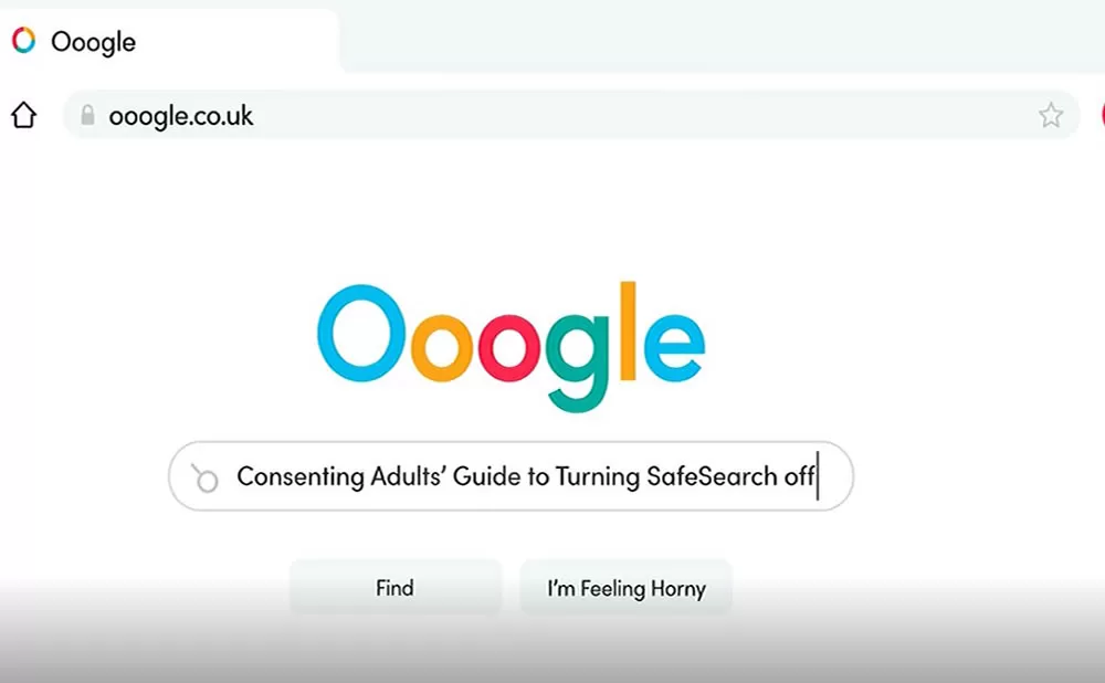Lovehoney critica a google safesearch prevenir la felicidad sexual