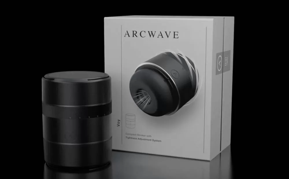 Arcwave Voy es un Stroker compacto con sistema de ajuste de estanqueidad, y se ve como una lente de cámara