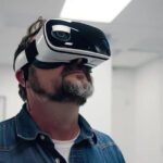 Gafas realidad virtual quest diseño año 2031