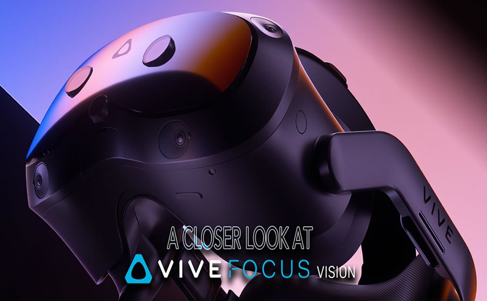 Una mirada más cercana a HTC Vive Focus Vision