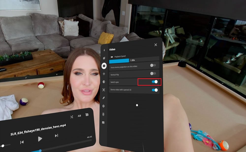 Como ver escenas con pov femenino desde pov masculino en una camara sexlikereal