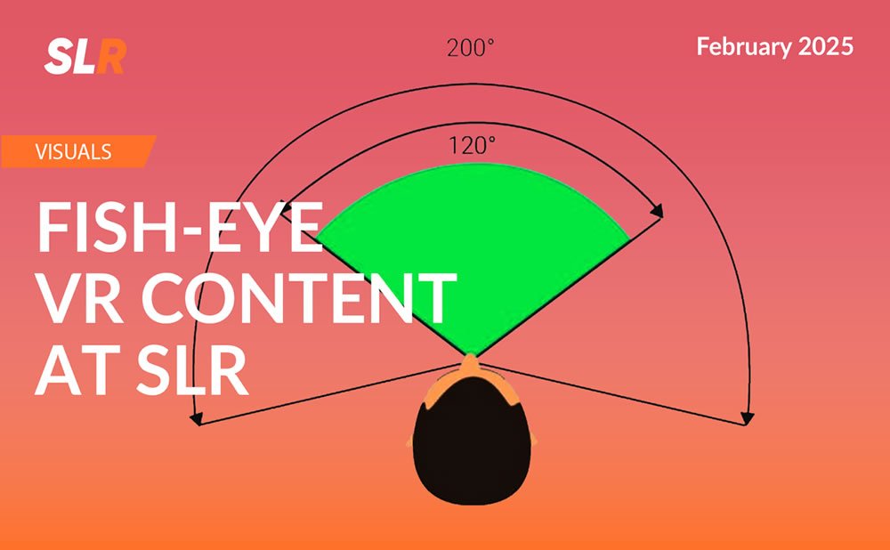 SLR Fisheye de 190°: Donde la realidad virtual se vuelve real